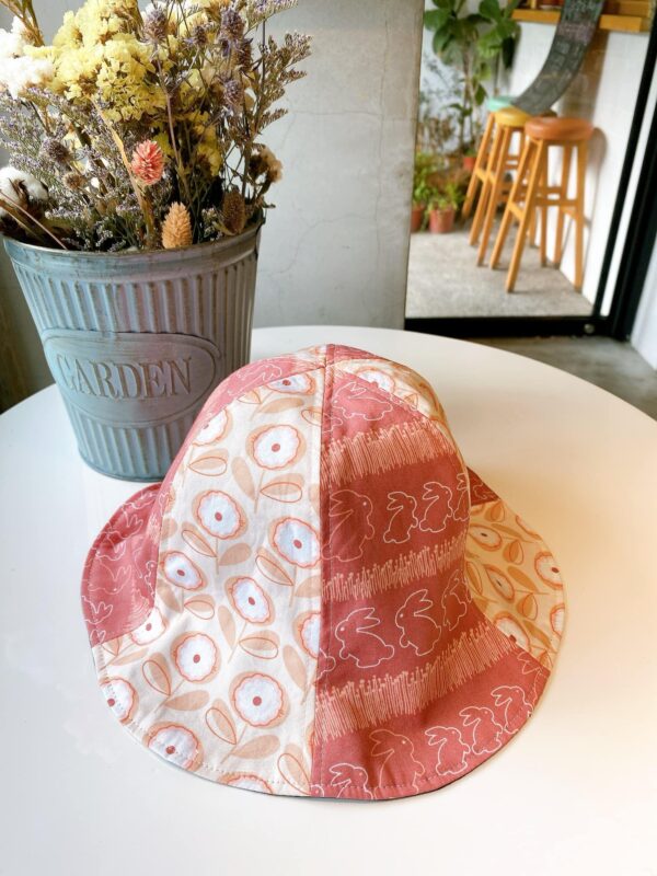 美國AGF品牌布 田園兔子雙面帽-52cm